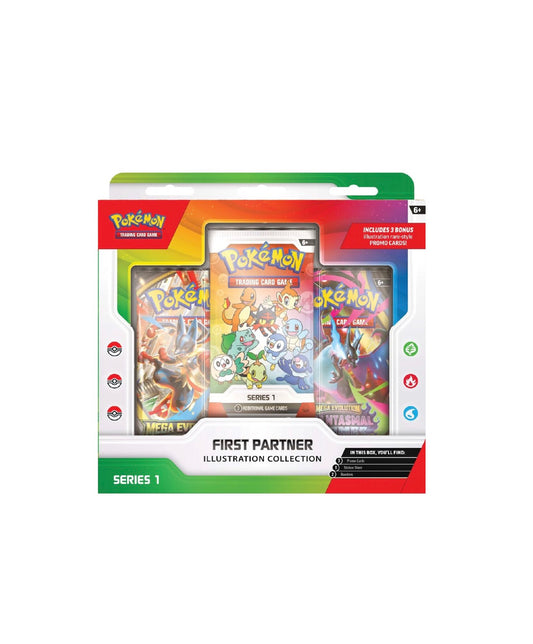 POKEMON TCG - FIRST PARTNER ILLUSTRATION COLLECTION - SERIES 1 BOX