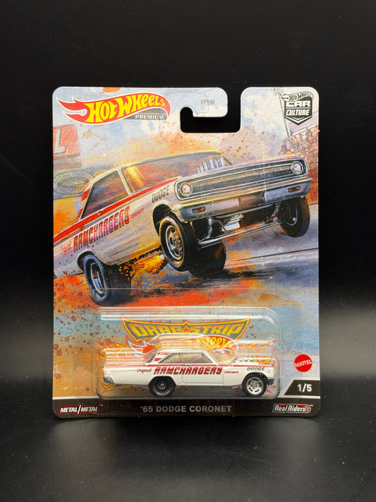 HOT WHEELS - 65 DODGE CORONET (2022) - CAR CULTURE: DRAGSTRIP DEMONS 1/5