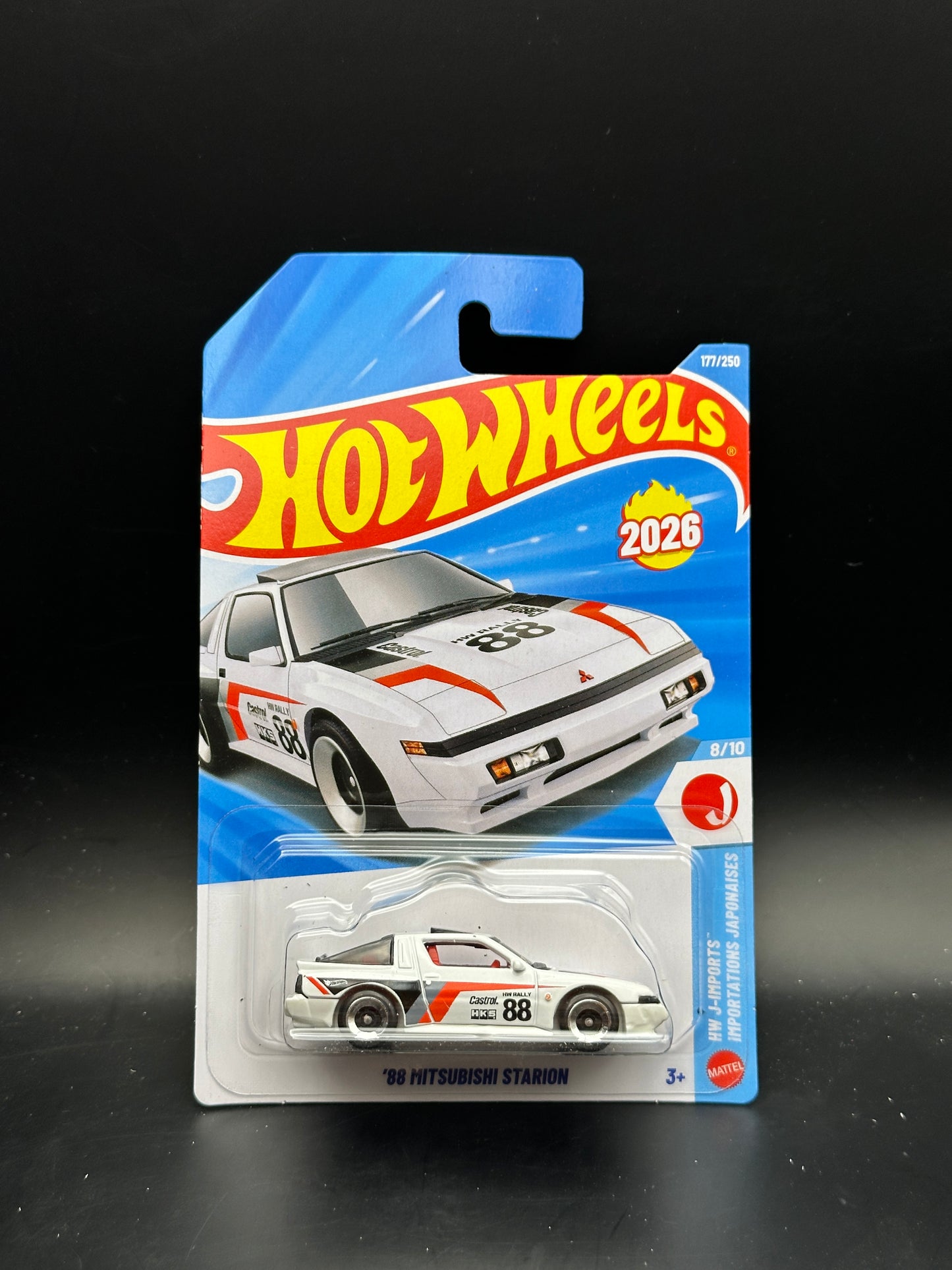 HOT WHEELS - 88 MITSUBISHI STARION (2026) - HW J IMPORTS 8/10
