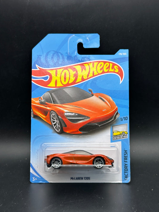 HOT WHEELS - MCLAREN 720S (2018) - HW FACTORY FRESH 1/10