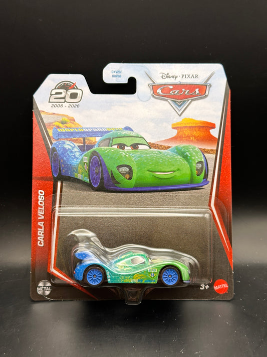 DISNEY PIXAR CARS 20th ANNIVERSARY - CARLA VELOSO - DIECAST
