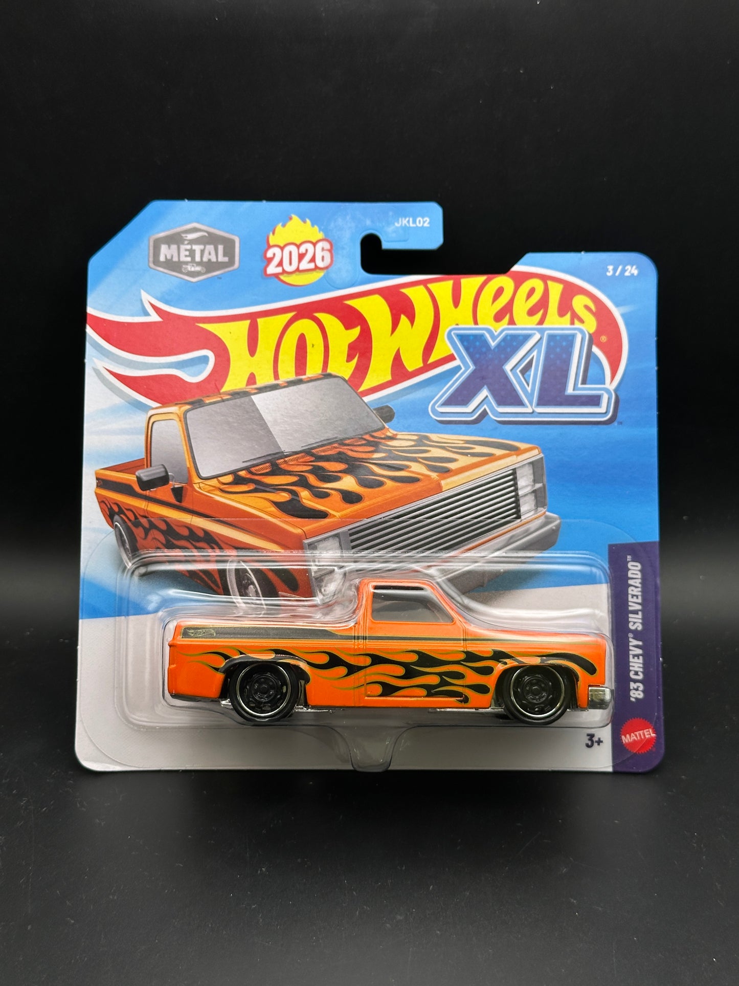 HOT WHEELS XL - 83 CHEVY SILVERADO 3/24 (2026) - 1:43 SCALE
