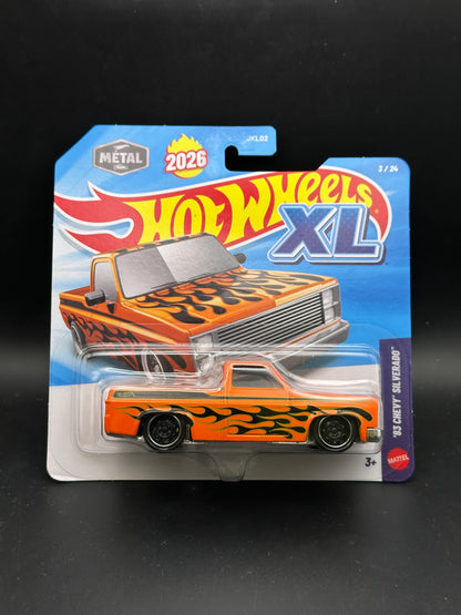 HOT WHEELS XL - 83 CHEVY SILVERADO 3/24 (2026) - 1:43 SCALE