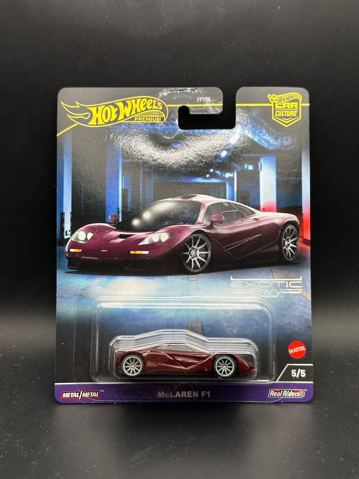 HOT WHEELS - MCLAREN F1 (2024) - EXOTIC ENVY 5/5