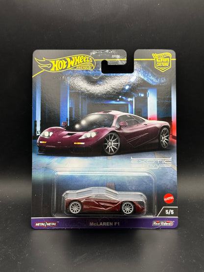 HOT WHEELS - MCLAREN F1 (2024) - EXOTIC ENVY 5/5