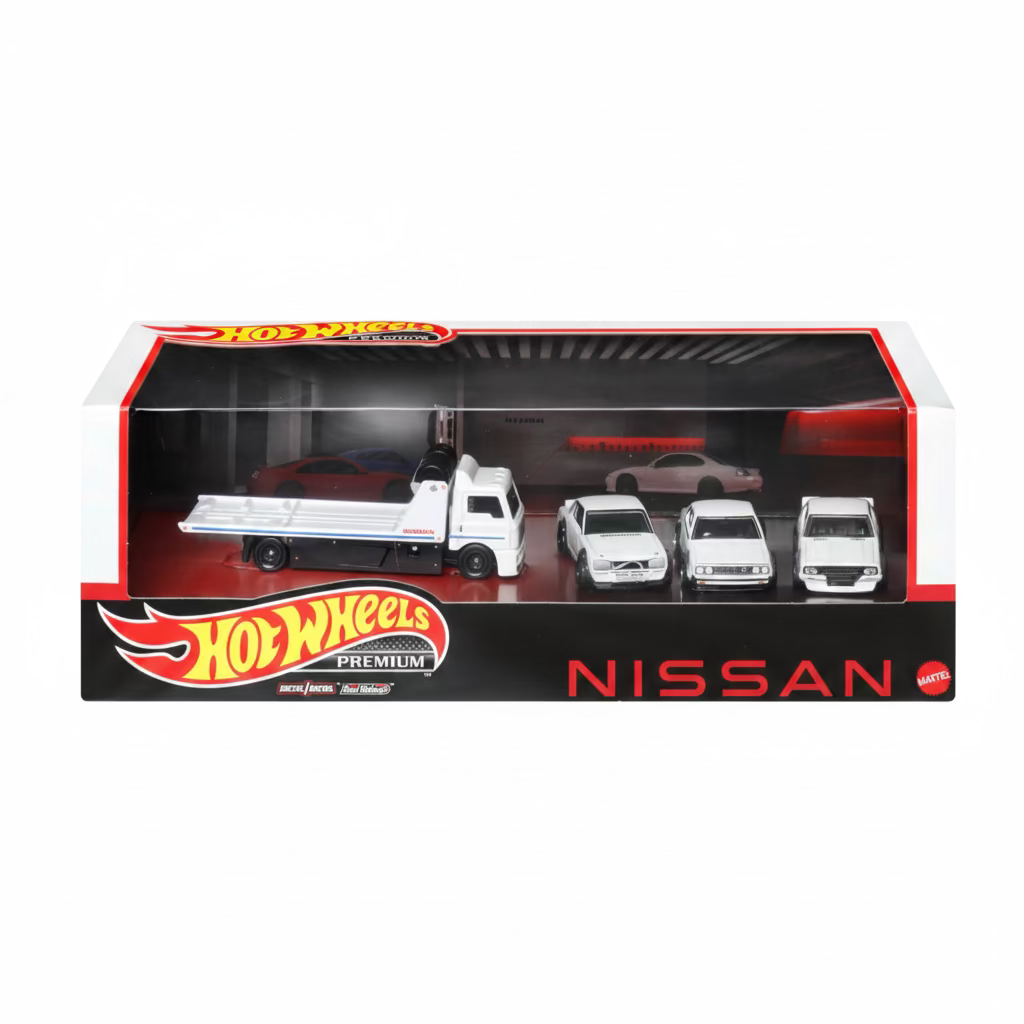 HOT WHEELS - NISSAN PREMIUM COLLECTOR DIORAMA SET (2023)
