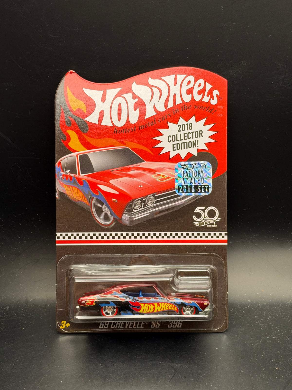 HOT WHEELS - 69 CHEVELLE SS 396 (2018) - HOT WHEELS 2018 COLLECTOR EDITION