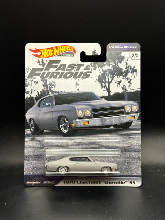 HOT WHEELS - 1970 CHEVROLET CHEVELLE SS (2019) - FAST AND FURIOUS: 1/4 MILE MUSCLE 2/5