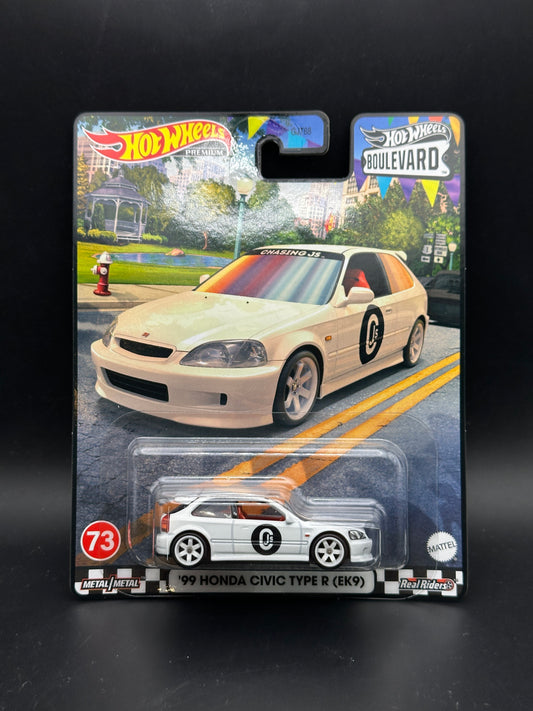 HOT WHEELS - 99 HONDA CIVIC TYPE R EK9 (2023) - HW BOULEVARD #73
