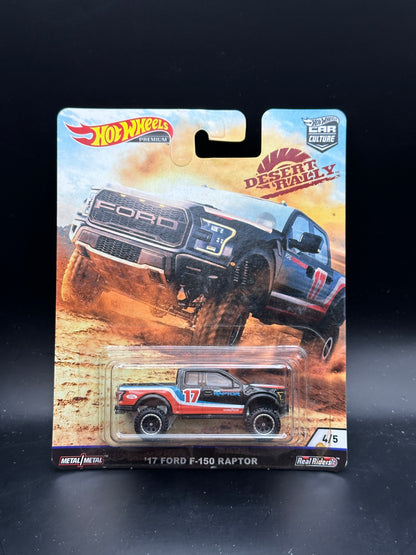 HOT WHEELS - 17 FORD F-150 RAPTOR (2019) - CAR CULTURE - DESERT RALLY 4/5