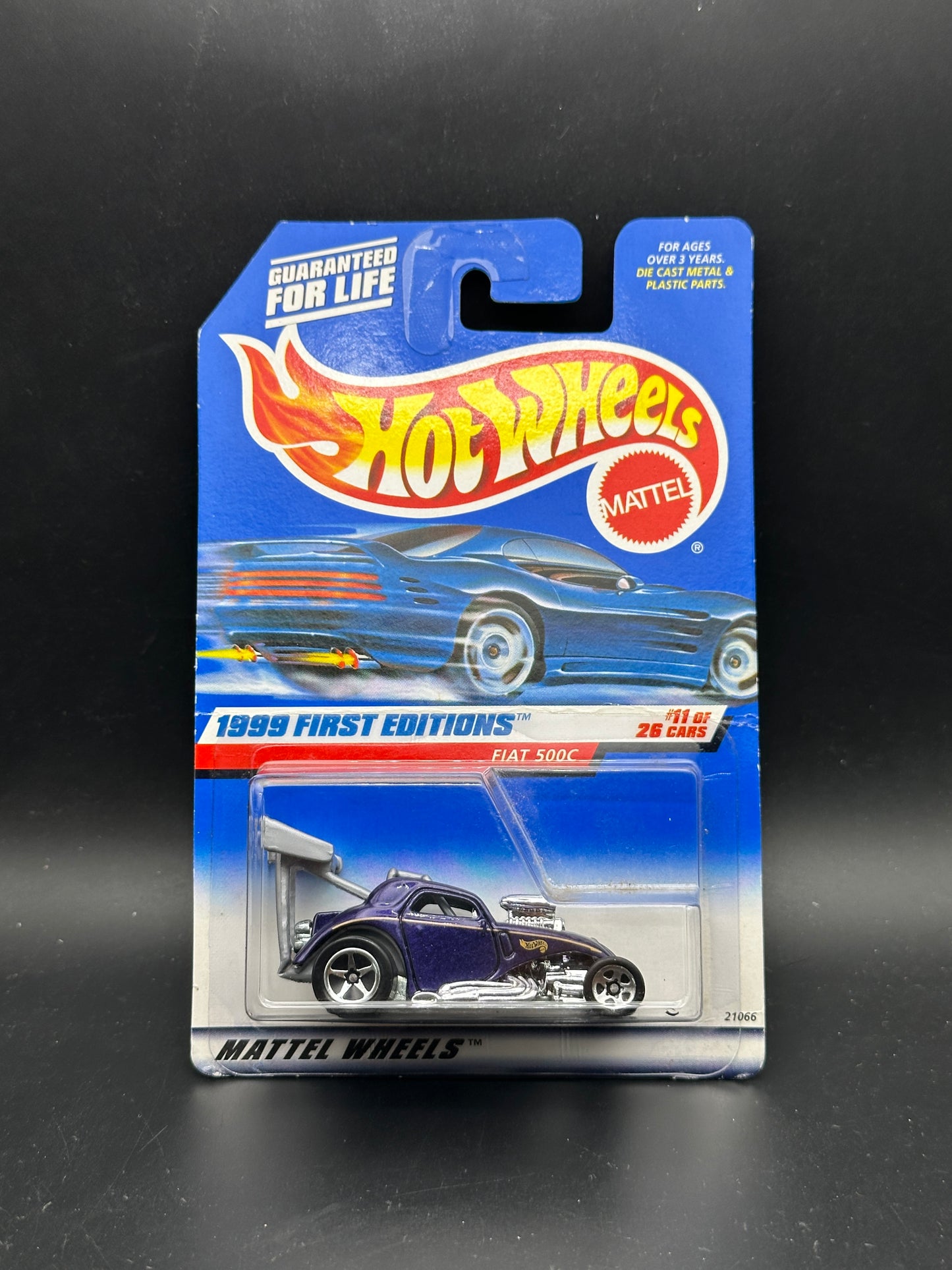HOT WHEELS - FIAT 500C (1999) - HW 1999 FIRST EDITIONS 11/26