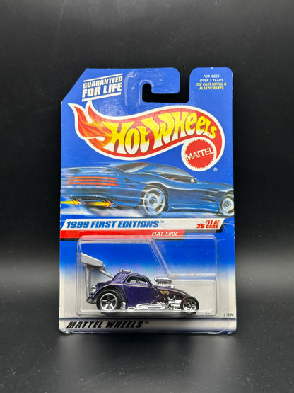 HOT WHEELS - FIAT 500C (1999) - HW 1999 FIRST EDITIONS 11/26