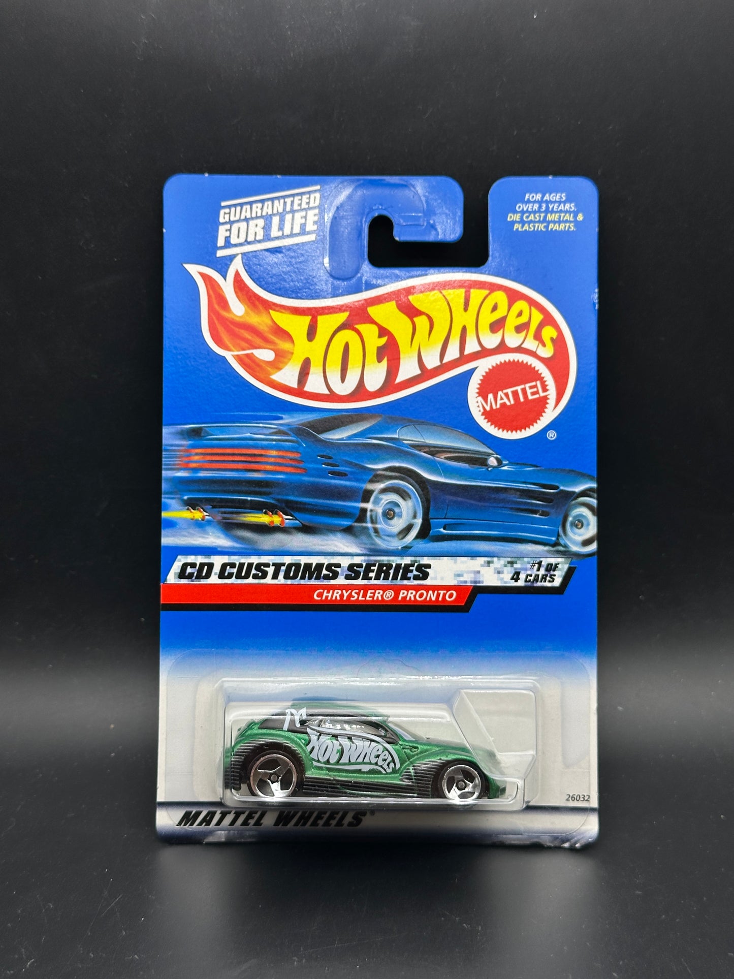 HOT WHEELS - CHRYSLER PRONTO (2000) - HW CD CUSTOM SERIES 1/4