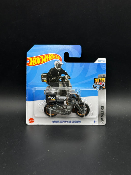 HOT WHEELS - HONDA SUPER CUB CUSTOM (2024) - TREASURE HUNT - HW METRO 7/10