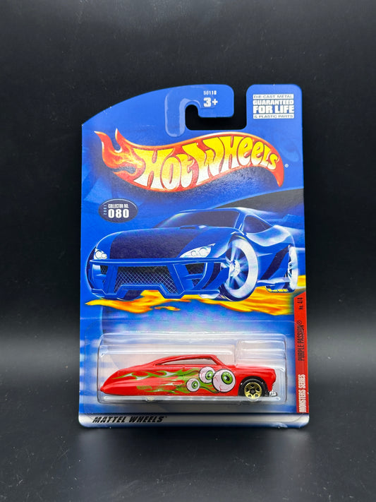 HOT WHEELS - PURPLE PASSION (2001) - HW MONSTER SERIES 4/4