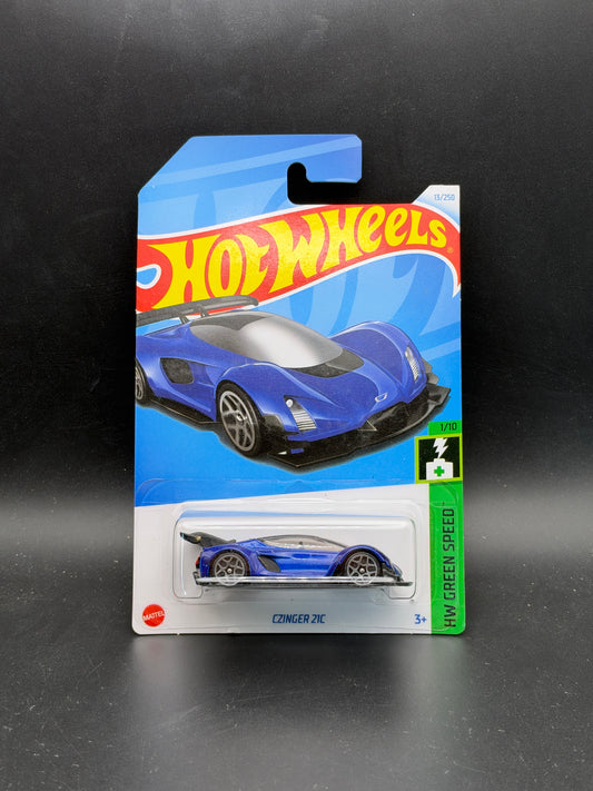 HOT WHEELS - CZINGER 21C (2024) - HW GREEN SPEED 1/10