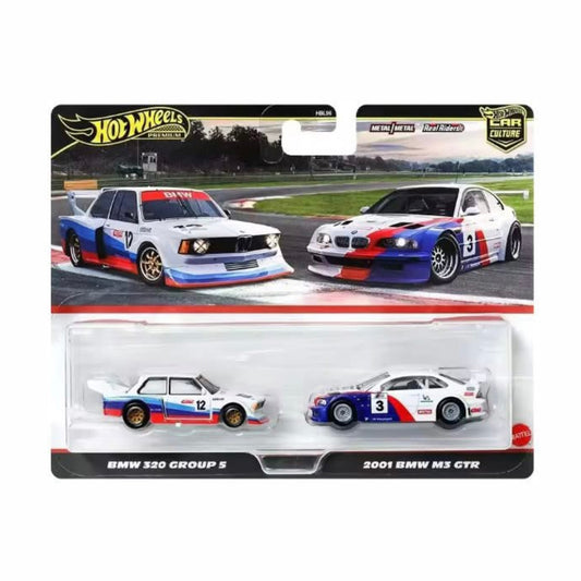 HOT WHEELS - BMW 320 GROUP 5 / 2001 BMW M3 GTR - 2 PACK