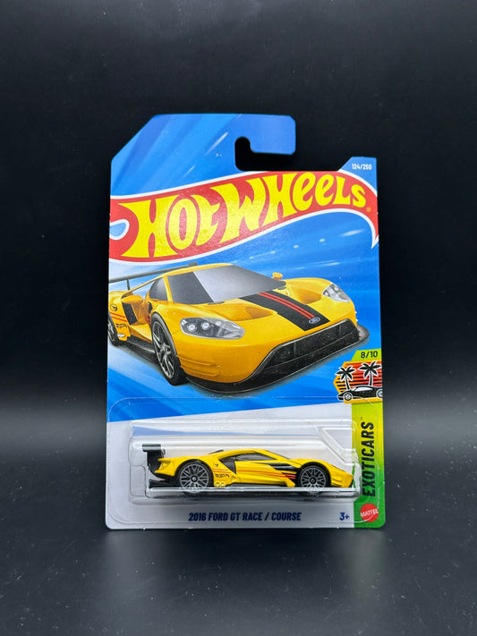 HOT WHEELS - 2016 FORD GT RACE / COURSE (2026) - TREASURE HUNT - HW EXOTICARS 8/10