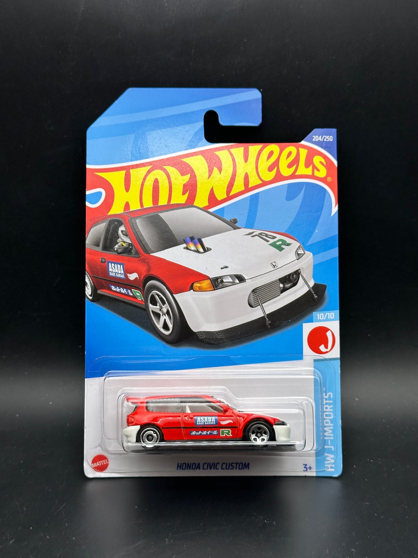 HOT WHEELS - HONDA CIVIC CUSTOM (2022) - HW J IMPORTS 10/10