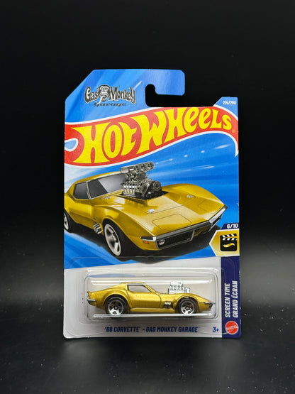 HOT WHEELS - 68 CORVETTE GAS MONKEY GARAGE (2026) - HW SCREEN TIME 6/10