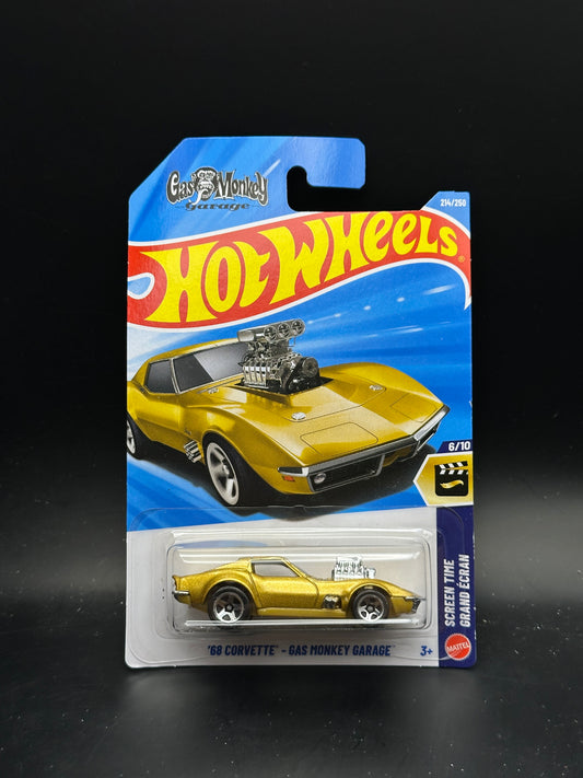 HOT WHEELS - 68 CORVETTE GAS MONKEY GARAGE (2026) - HW SCREEN TIME 6/10