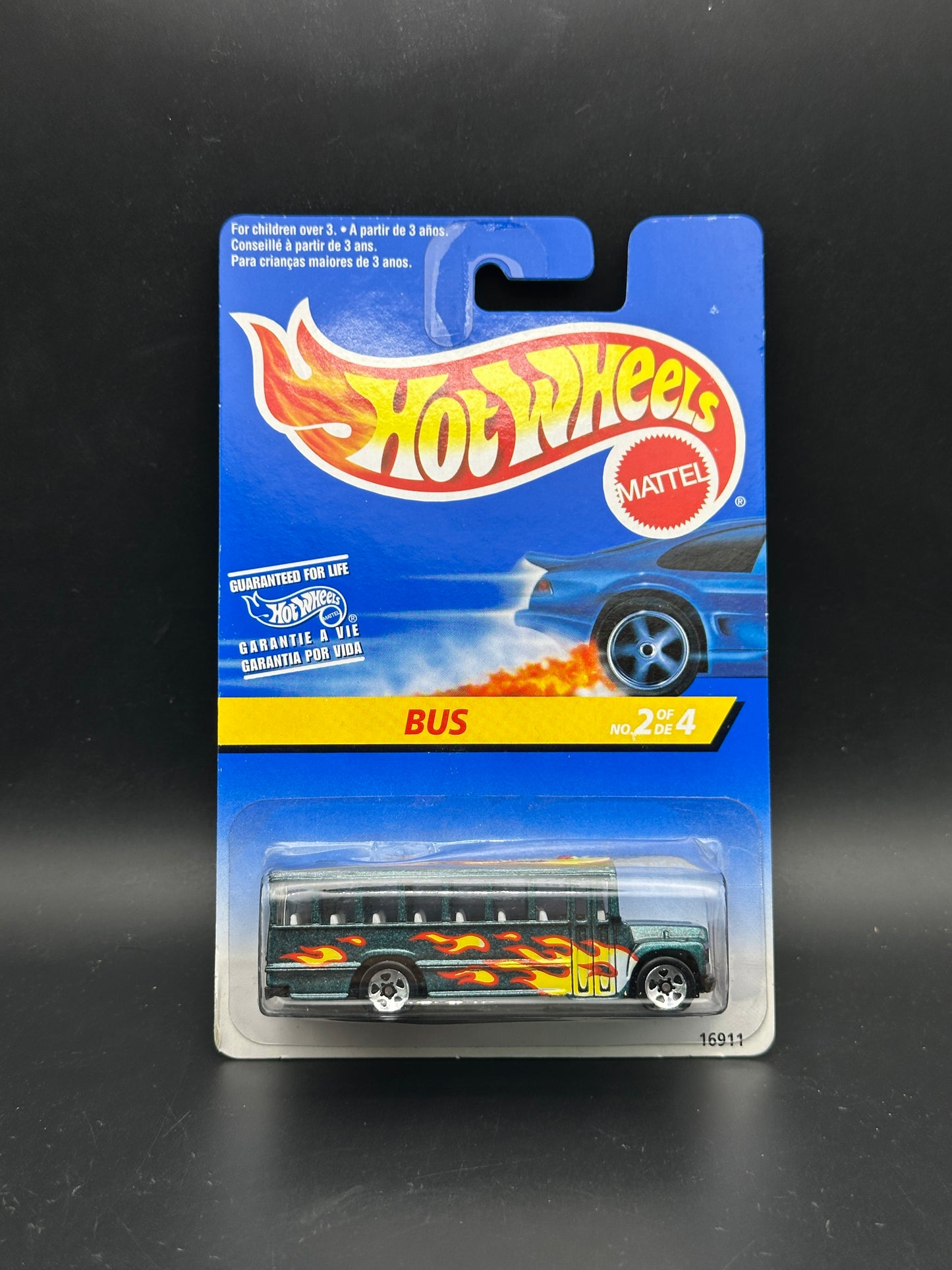 HOT WHEELS - SCHOOL BUS (1997) - HW HEAT FLEET 2/4