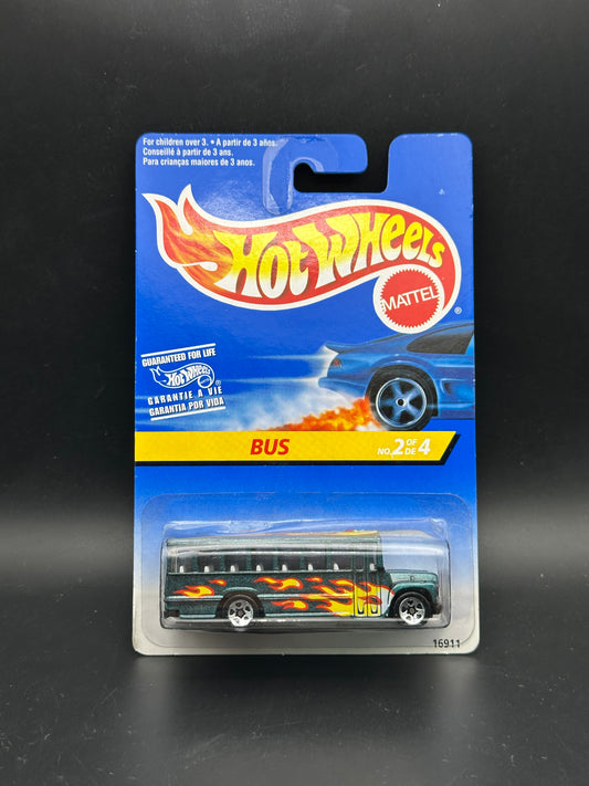 HOT WHEELS - SCHOOL BUS (1997) - HW HEAT FLEET 2/4