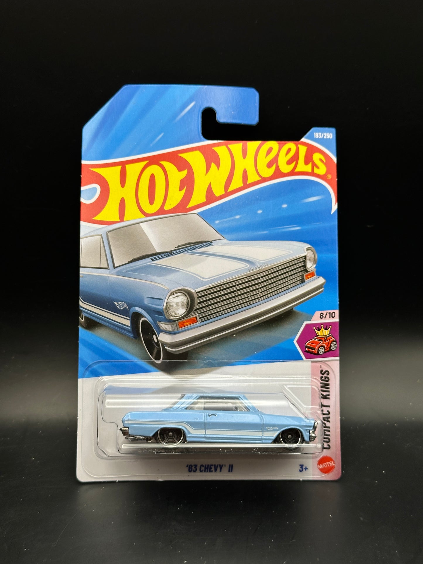 HOT WHEELS - 63 CHEVY II (2026) - HW COMPACT KINGS 8/10