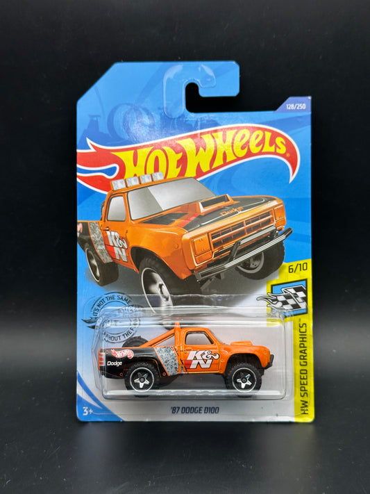 HOT WHEELS - 87 DODGE D100 (2020) - HW SPEED GRAPHICS 6/10