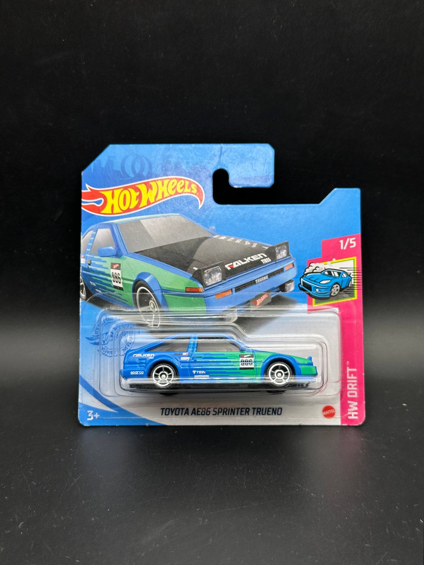 HOT WHEELS - TOYOTA AE86 SPRINTER TRUENO (2021) - HW DRIFT 1/5