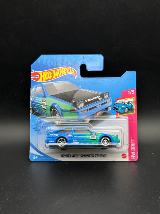 HOT WHEELS - TOYOTA AE86 SPRINTER TRUENO (2021) - HW DRIFT 1/5