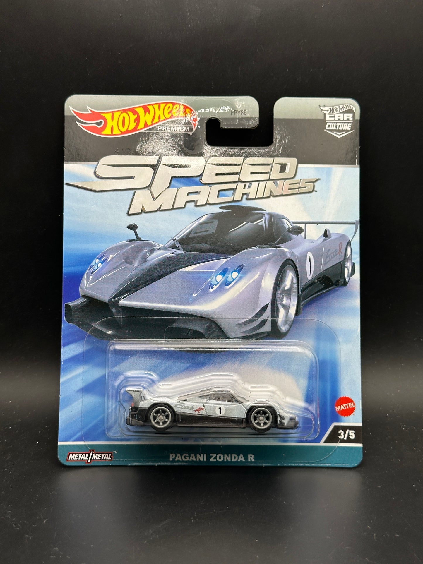 HOT WHEELS - PAGANI ZONDA R (2023) - SPEED MACHINES 3/5