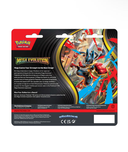 POKEMON TCG - MEGA EVOLUTION 3 PACK BOOSTER - GOLDUCK