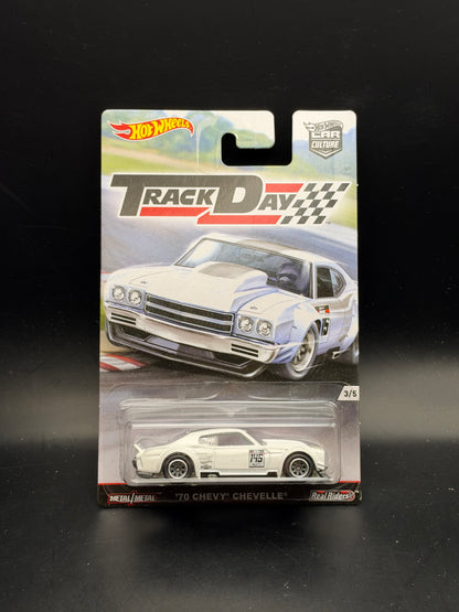 HOT WHEELS - 70 CHEVY CHEVELLE (2016) - CAR CULTURE - HW TRACK DAY 3/5