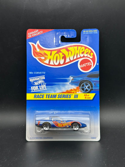HOT WHEELS - 80 CORVETTE (1997) - HW RACE TEAM SERIES III 4/4