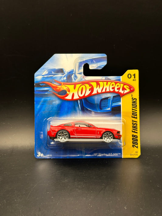 HOT WHEELS - 07 SHELBY GT-500 (2009) - HW 2008 FIRST EDITIONS 1/40