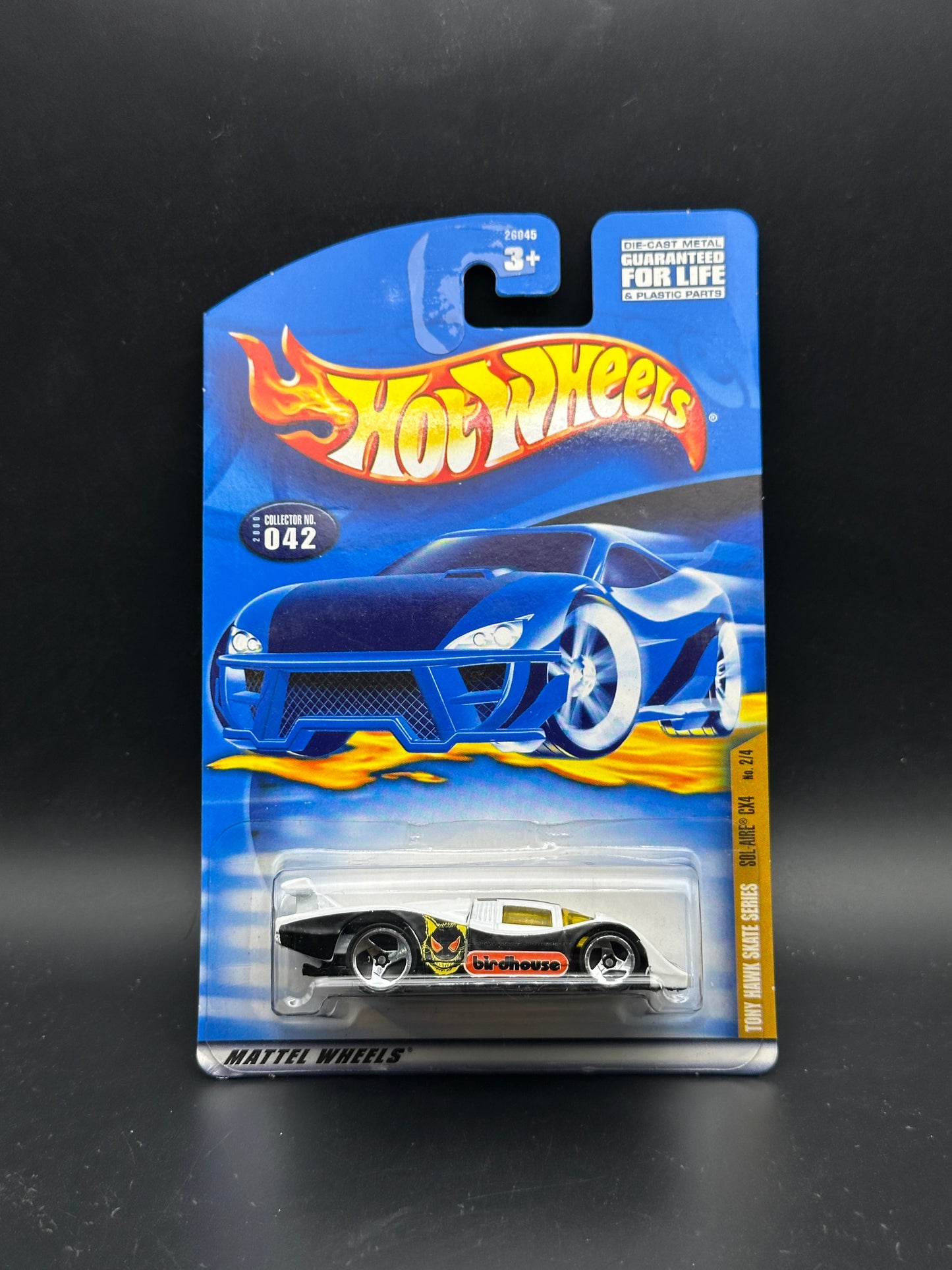 HOT WHEELS - SOL-AIRE CX4 (2000) - HW TOMY HAWK SKATE SERIES 2/4