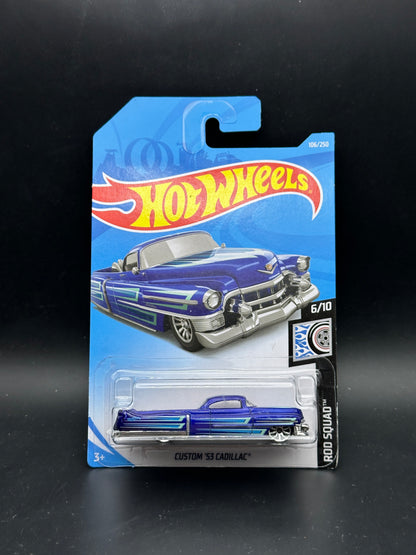 HOT WHEELS - CUSTOM 53 CADILLAC (2019) - HW ROD SQUAD 6/10