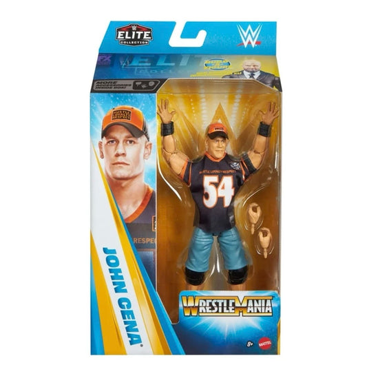 WWE ELITE COLLECTION - JOHN CENA - WRESTLEMANIA - SAM ROBERTS BAF - ACTION FIGURE