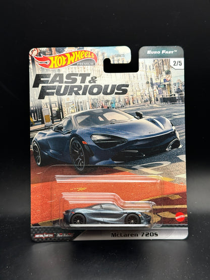 HOT WHEELS - MCLAREN 720S (2021) - EURO FAST - FAST AND FURIOUS 2/5