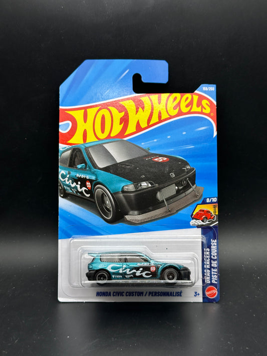 HOT WHEELS - HONDA CIVIC CUSTOM (2026) - HW DRAG RACERS 8/10