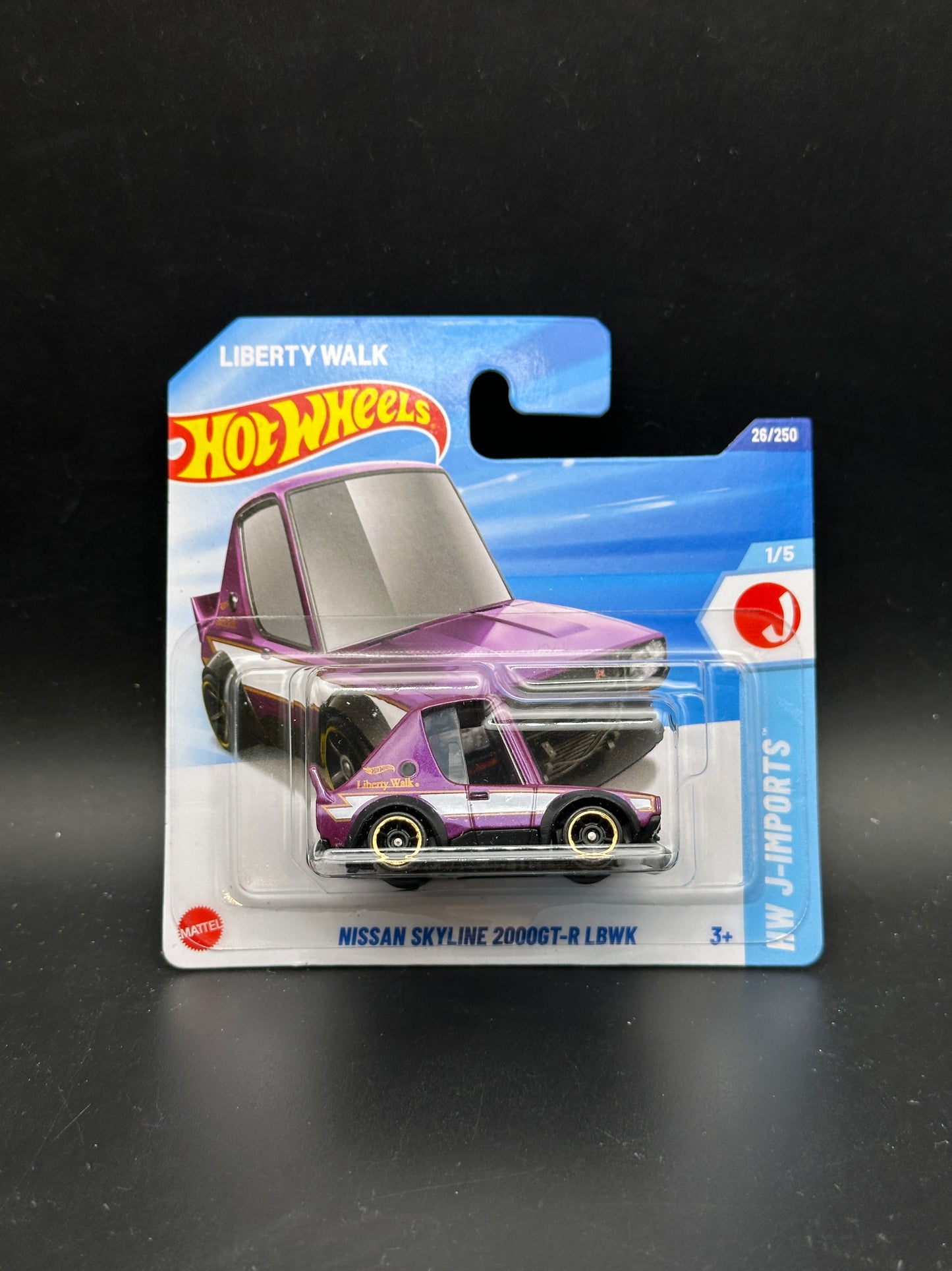 HOT WHEELS - NISSAN SKYLINE 2000 GTR LBWK TOONED (2025) - HW J IMPORTS 1/5