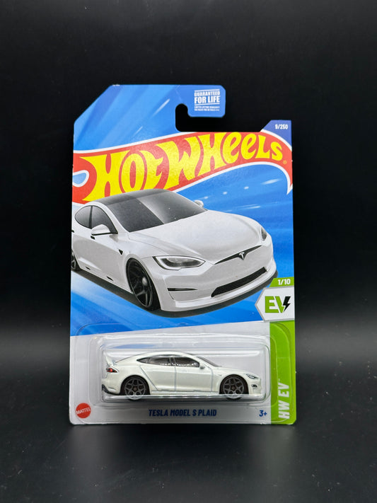 HOT WHEELS - TESLA MODEL S PLAID (2025) - HW EV 1/10