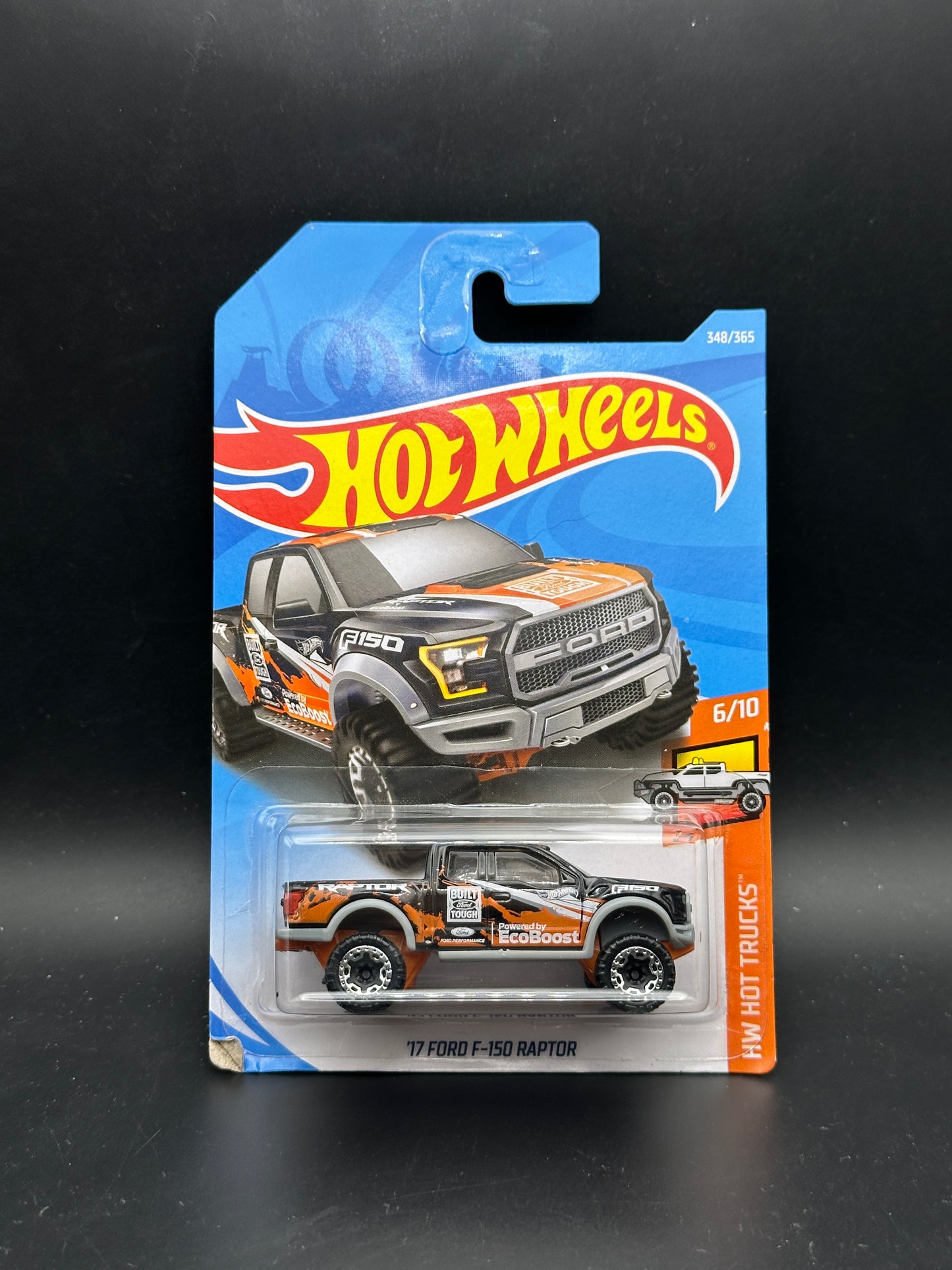 HOT WHEELS - 17 FORD F 150 RAPTOR (2018) - HW HOT TRUCKS 6/10