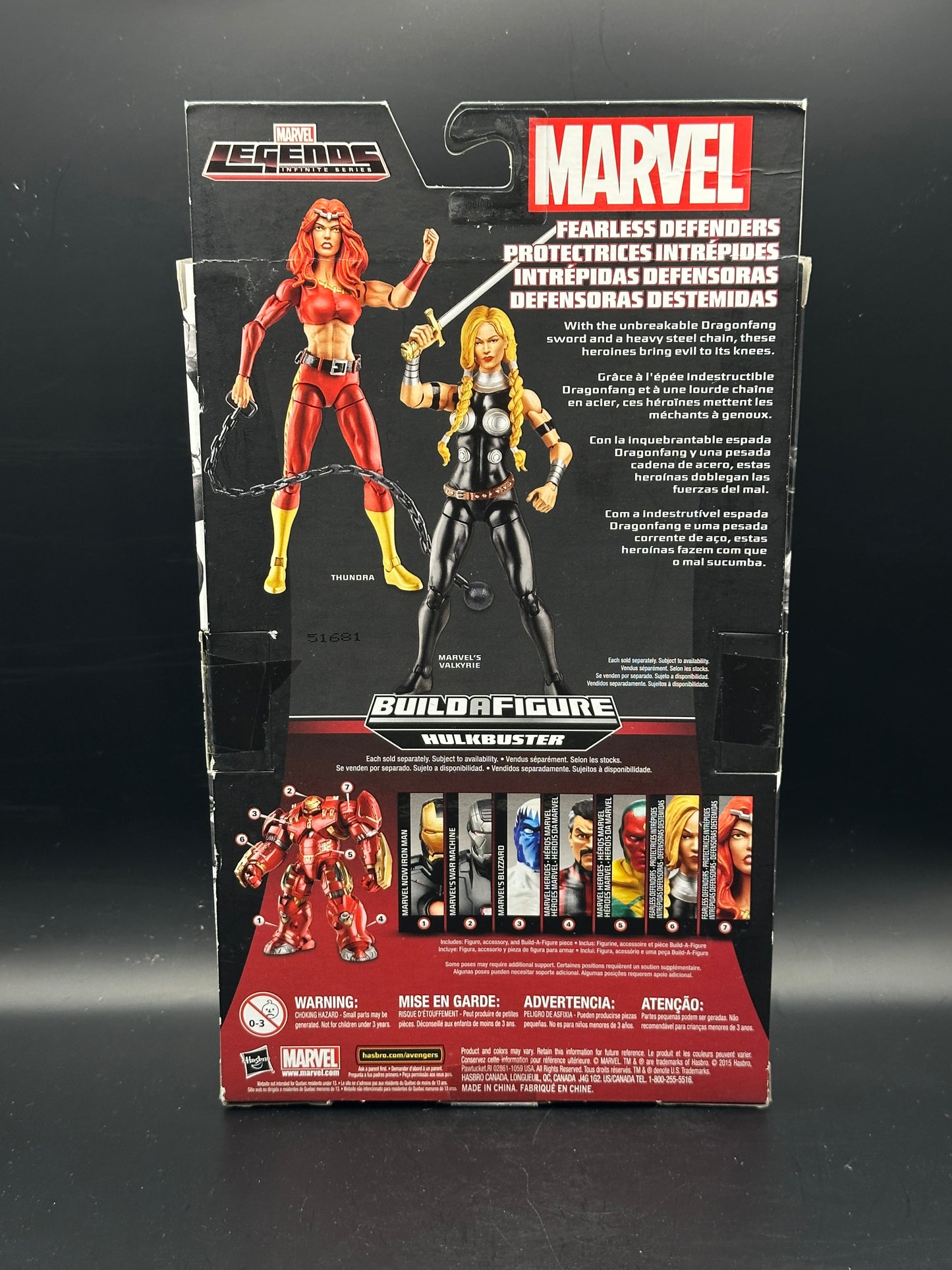 MARVEL LEGENDS - MARVEL’S VALKYRIE - HULKBUSTER BAF - ACTION FIGURE