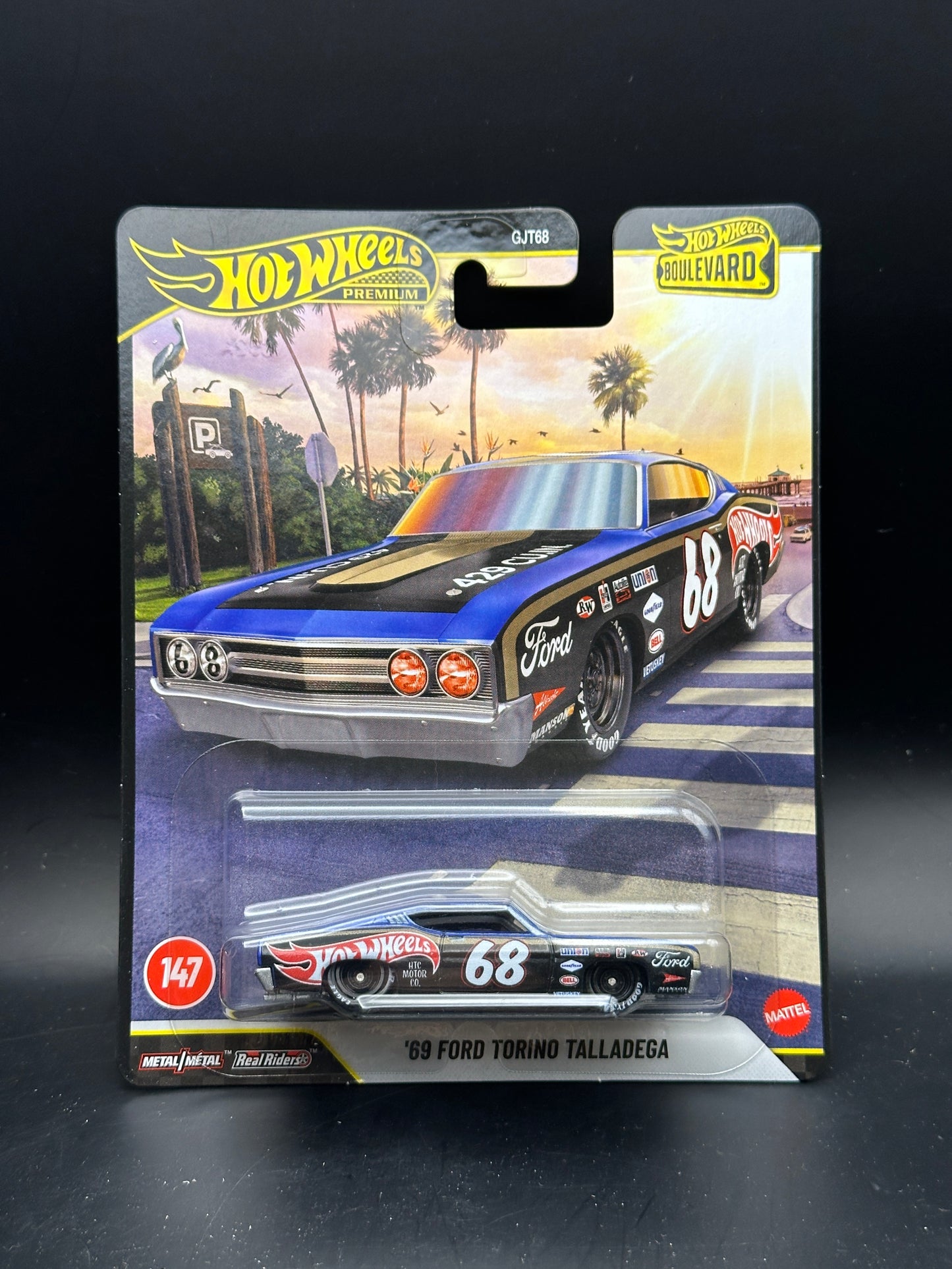 HOT WHEELS - 69 FORD TORINO TALLADEGA (2026) - HW BOULEVARD #147