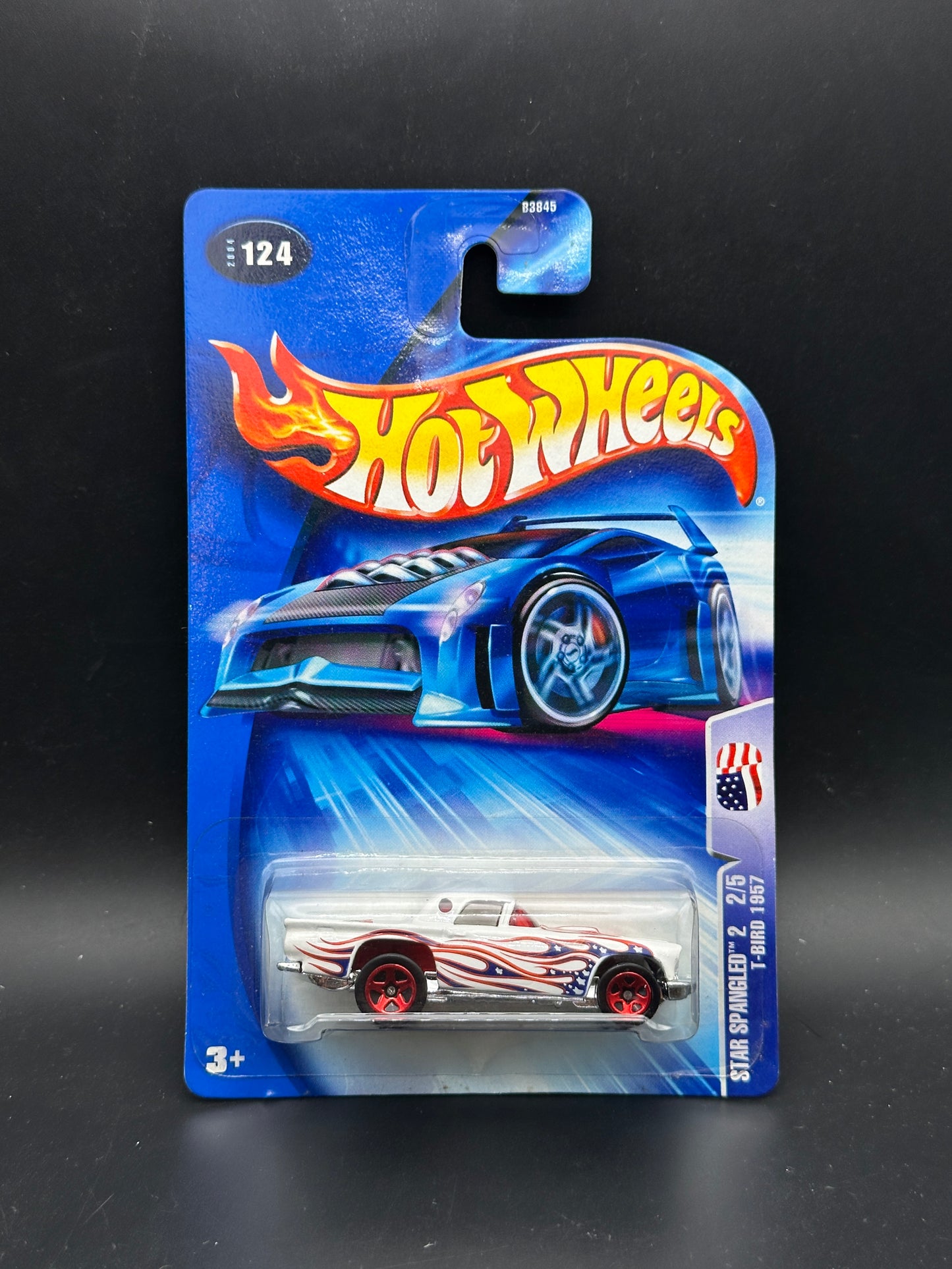 HOT WHEELS - 1957 T-BIRD (2004) - HW STAR SPANGLED SERIES 2/5