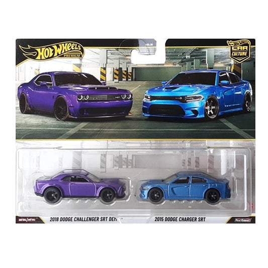 HOT WHEELS - 2018 DODGE CHALLENGER SRT DEMON / 2015 DODGE CHARGER SRT (2026) - 2 PACK