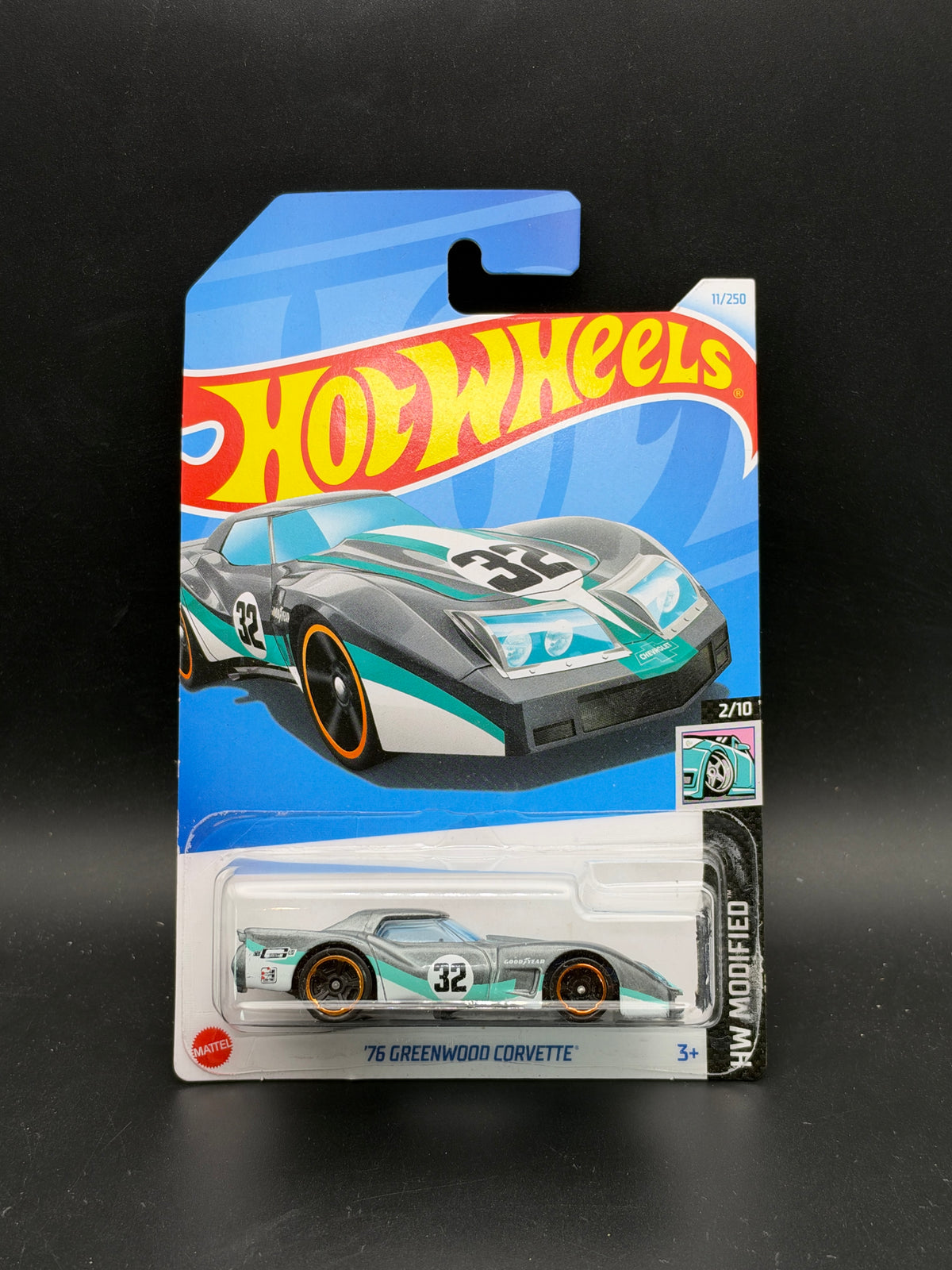 HOT WHEELS - 76 GREENWOOD CORVETTE (2024) - HW MODIFIED 2/10