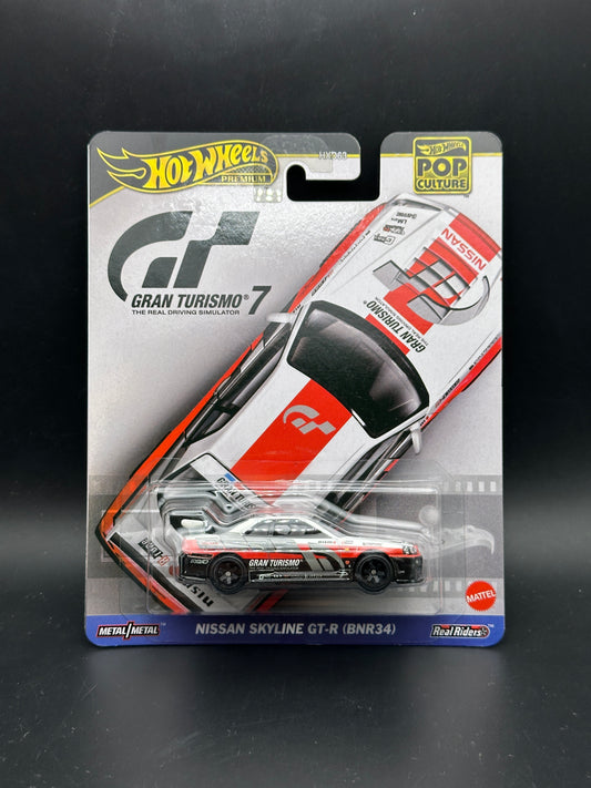HOT WHEELS - NISSAN SKYLINE GT-R (BNR34) (2024) - GRAN TURISMO - POP CULTURE